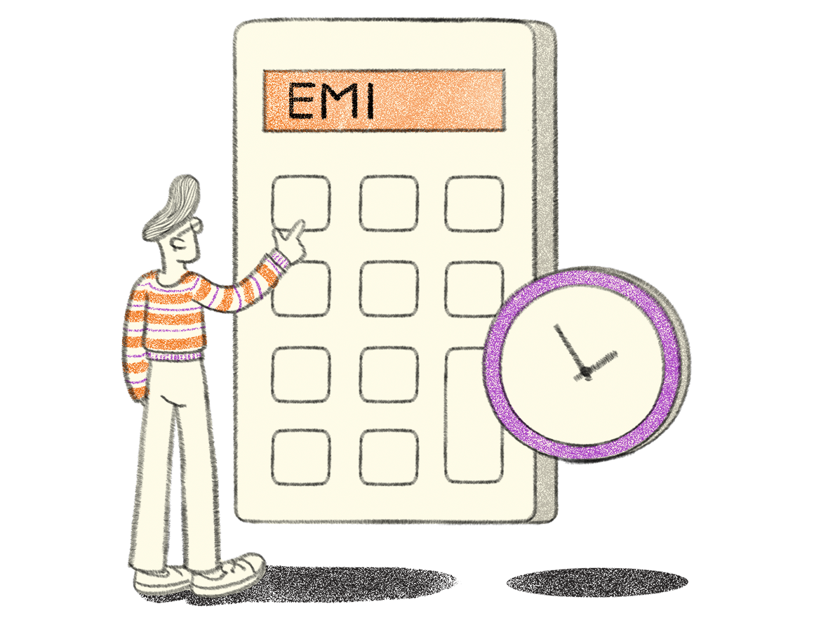 EMI calculation illustration