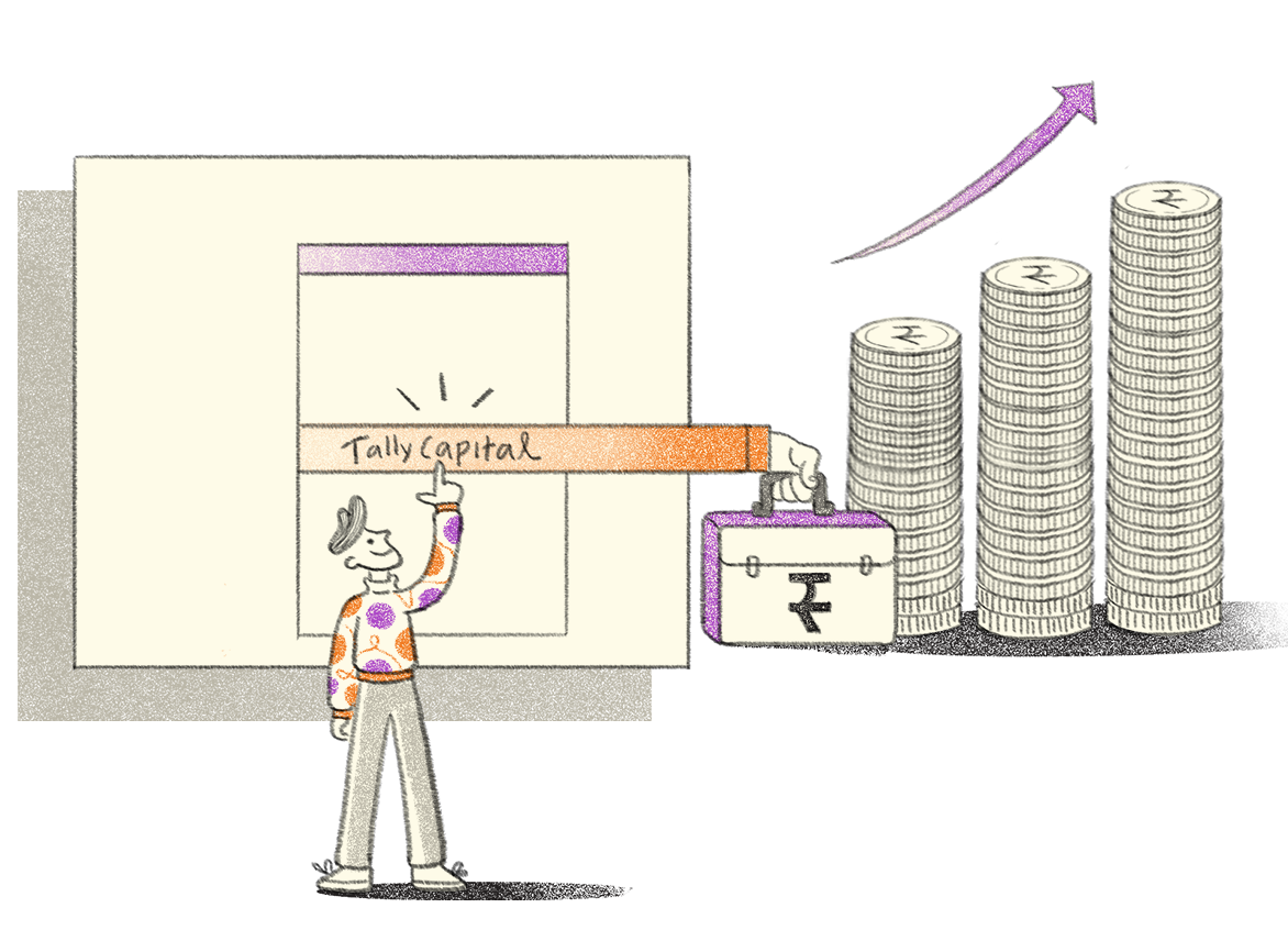 Exclusive lending solution illustration
